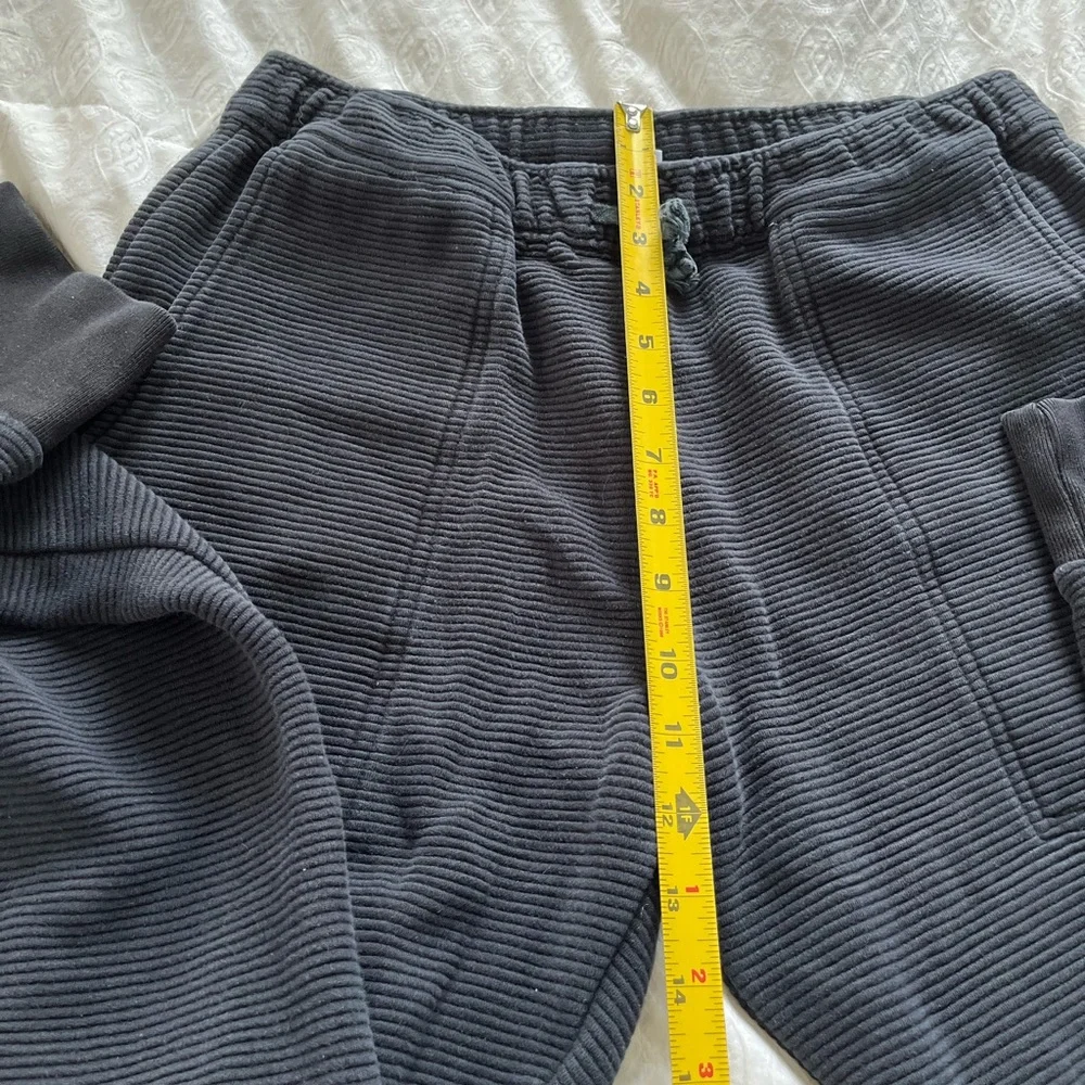 American Apparel Charcoal Ribbed Pants - Picture 5 of 9
